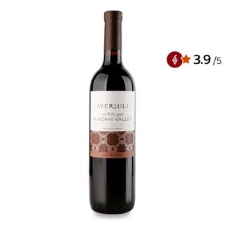 Вино Iveriuli Алазанська долина червоне напівсолодке (0,75л)