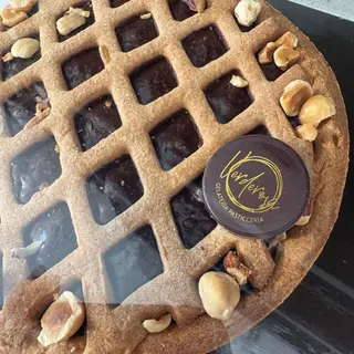 Crostata con nocciolata vegana 4-5 pz