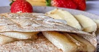 Crepe Con Dulce De Leche