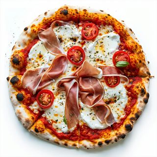 Pizza burrata