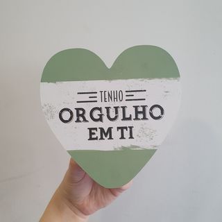 Coração Pequeno "Orgulho em Ti"