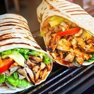 Chicken wrap con pollo grill