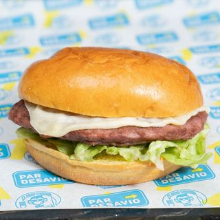 Hamburguesa de ternera (80 g.) + salsa a elegir