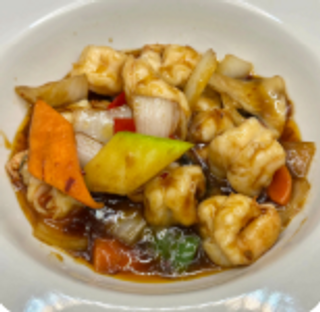 57. Gambas Con Salsa Picante