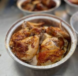 Menú 1/2 pollo