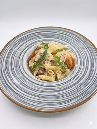 Pene carbonara
