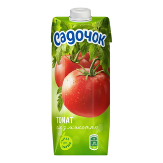 Сік томатний з м'якоттю 0,5 л