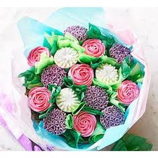 Decorated Cupcake Bouquets