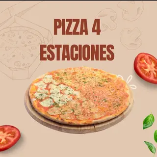 Pizza cuatro estaciones (32 cm.)