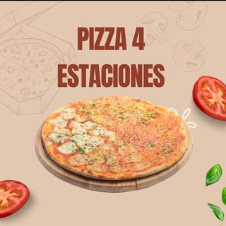 Pizza cuatro estaciones (32 cm.)