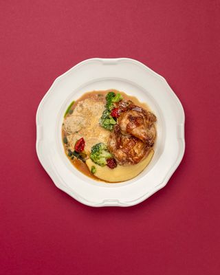 Фермерське курча з полентою (365г)