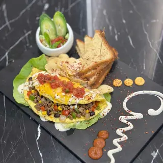 Omlette Mexicainne