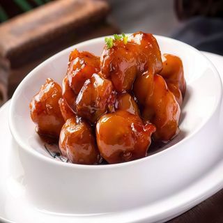 70. cerdo con salsa agridulce