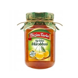 BIZIM TARLA konfitura z białej czereśni 400gr	
