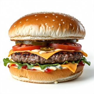 Cheesburger doppia polpetta