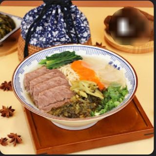 Lamian de ternera con chucrut