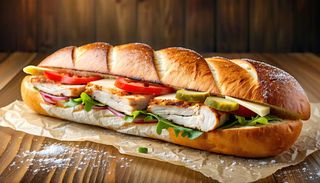 Panino chicken corn flakes