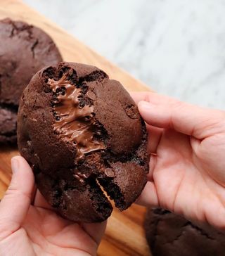 Cookie de Chocolate e Nutella