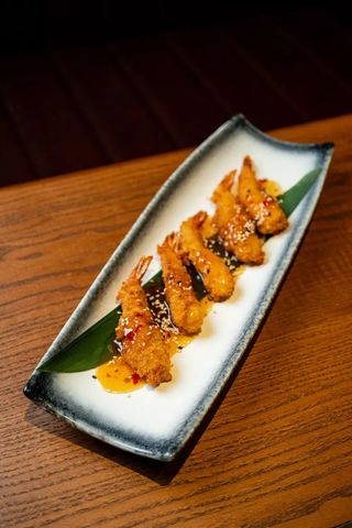 Креветки в панировке/ Creveți pane