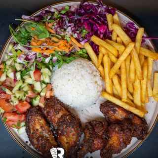 Piatto alette di pollo