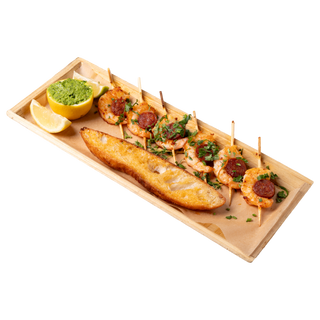 Krewetki z chorizo