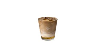 Hojicha Hazelnut Iced Latte