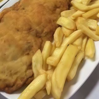 CACHOPO DE JAMÓN Y QUESO