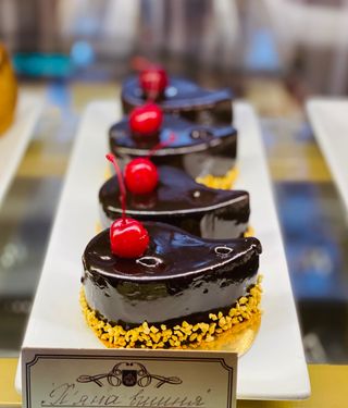 Десерт П'яна вишня 