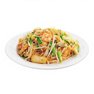 15G. Fideos Salteados Con Gambas Y Verduras