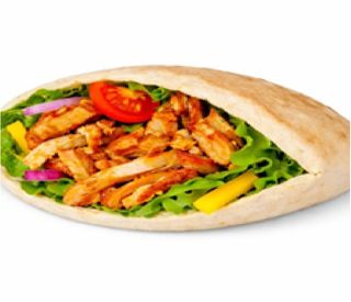 Pollo Doner En Pan Pita