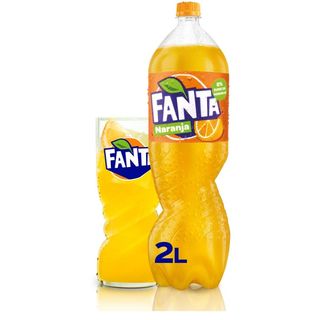 Fanta de naranja 2 litros 