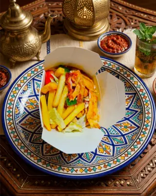 KRAFT CHICKEN SAHAWARMA MEDIUM BOX
