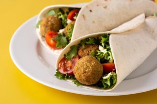 Falafel wrap
