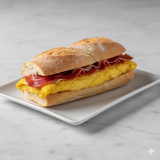 Bocadillo De Tortilla Ibérica