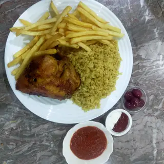 Plat Poulet Rôti 1/4