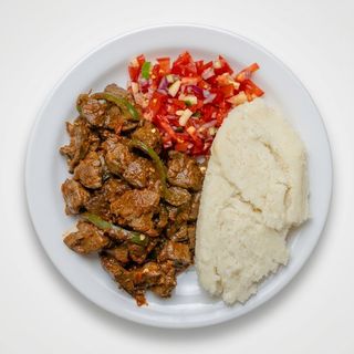 Ugali beef