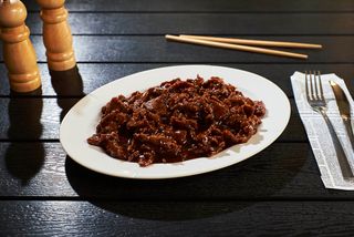 Vită în sos de stridii