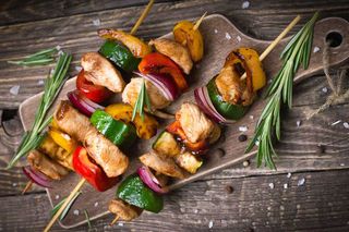 ბოსტნეულის მწვადი (ხოროვაცი)