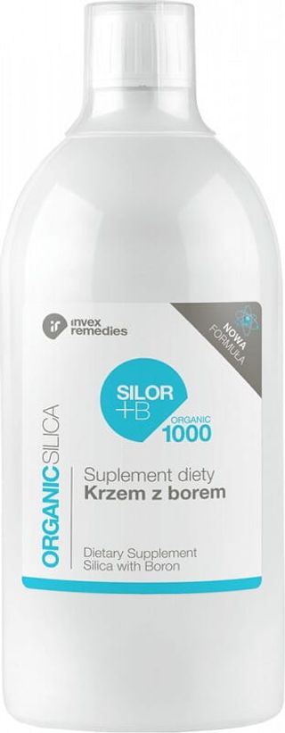 Krzem z borem Silor+B Silica with Boron 1000ml Invex Remedies