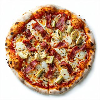 Prosciutto e carciofi