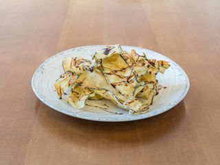 Berenjenas Fritas Con Miel De Caña 
