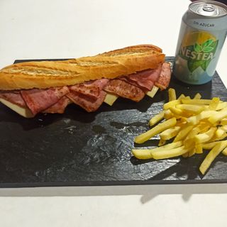 Combo lomo, queso y bacon