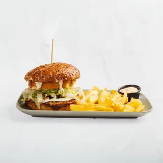 American house burger
