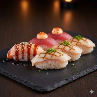 Nigiri flambè