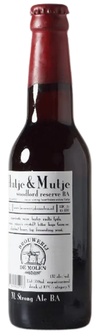 Hutje & Mutje Woodford Reserve BA De Molen Botella