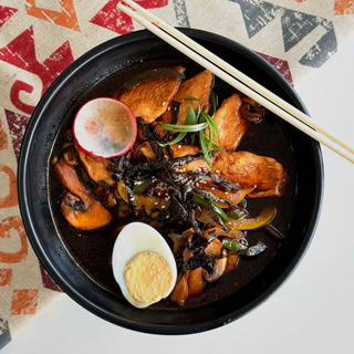 Рамен с курицей