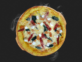 Піца - З курчам, томатами та фетою