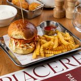 ქათმის ბურგერი