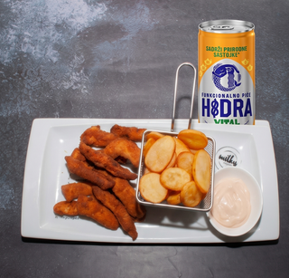 Mini hrskavi štapići + Hidra ananas i limeta - GRATIS