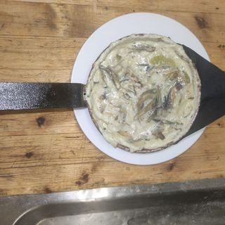 Frittatina di uova del Parisi nel tegamino